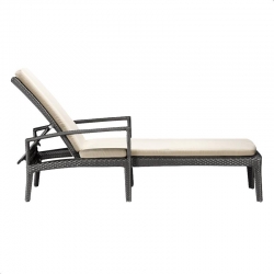 Cane Reclining Deck Chair